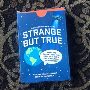 STRANGE BUT TRUE trivia game